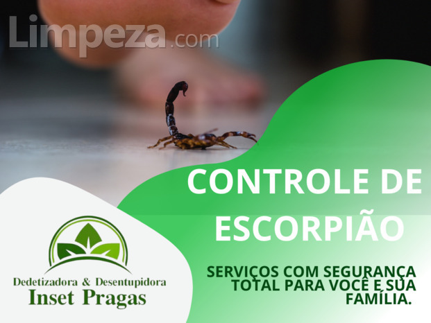 CONTROLE DE ESCORPIÕES .