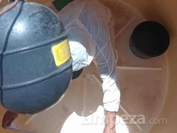 higienização de caixa de água e Reservatórios. 
