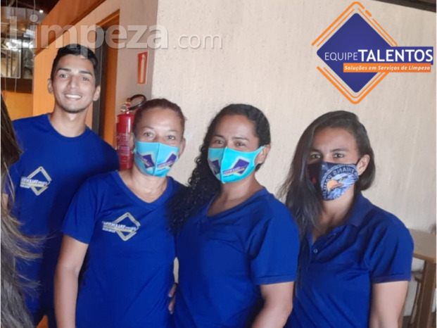 EQUIPE DE LIMPEZA PÓS OBRA