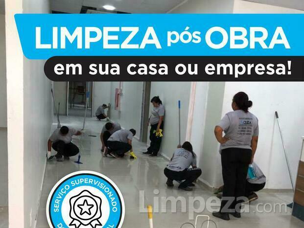 Limpeza pós-obra