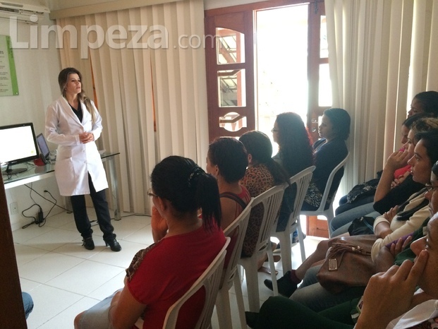 Treinamento segurança do trabalho & limpeza hospitalar