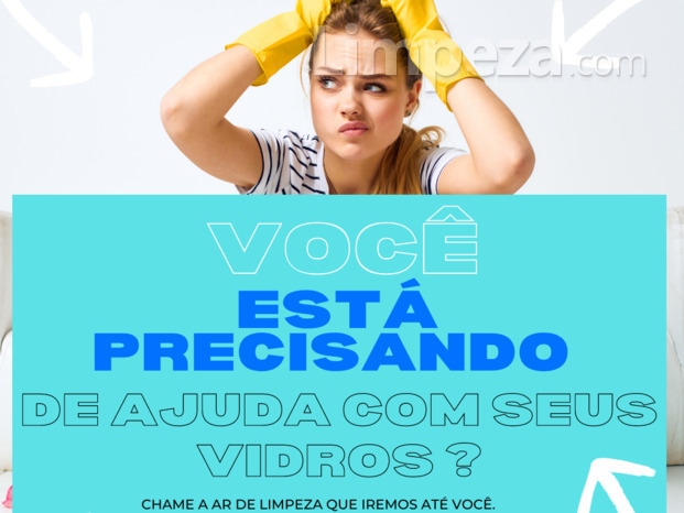 LImpeza especializada de vidros 
