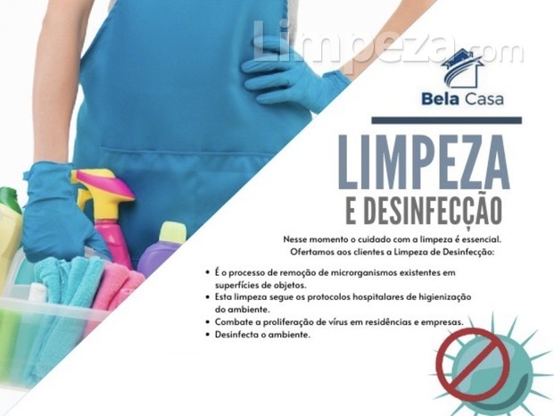 Higienização e Desinfecção - Corona Vírus - COVID-2019