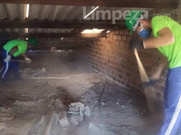 Limpeza pós-obra