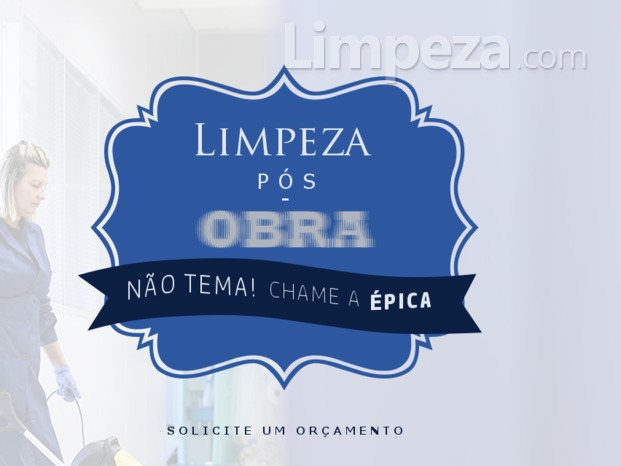 Limpeza pós-obra