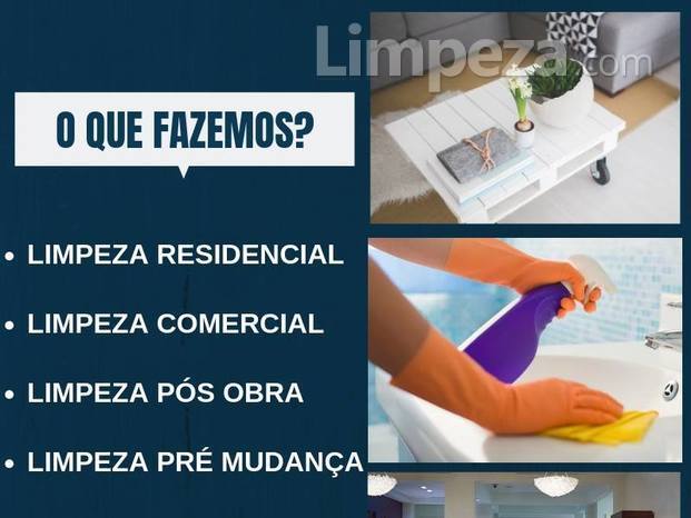 Serviços de limpeza