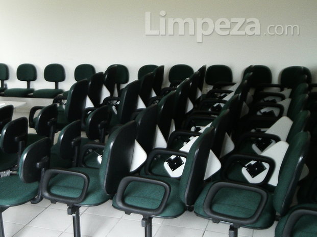 Limpeza em auditório