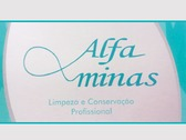 Logo Alfa Minas Limpeza e Conservação