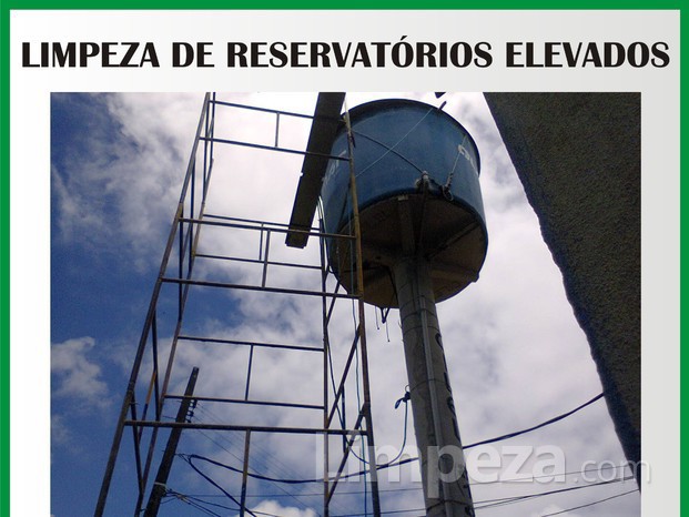 Limpeza de reservatórios