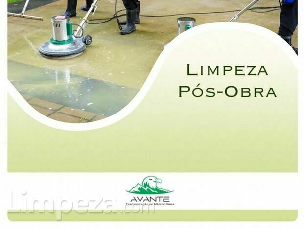 Limpeza pós-obra