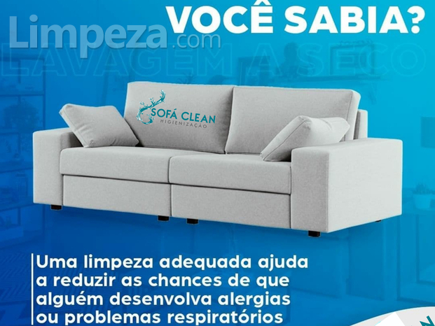 Limpeza de sofá sua saúde agradeçe