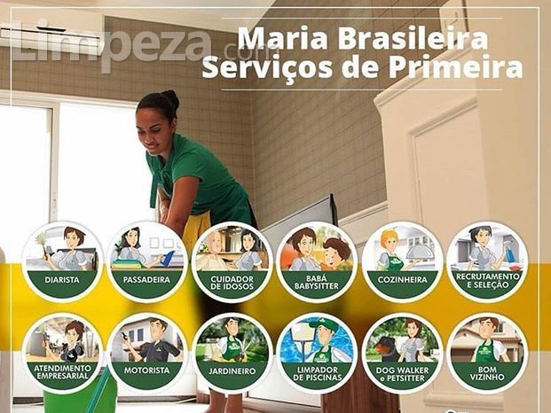 Portifólio de serviços da Maria Brasileira