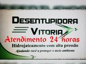 Logo Vitória Desentupidora e Limpa Fossa