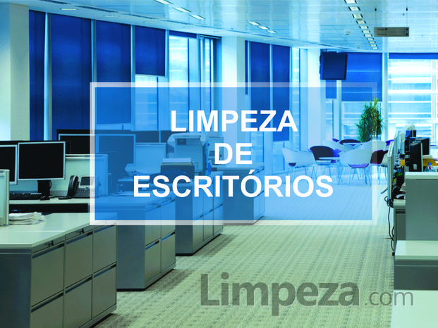 Limpeza de escritórios