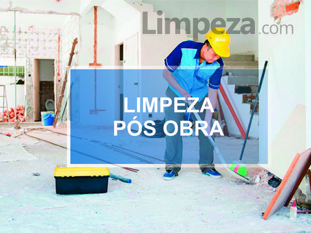 Limpeza pós-obra