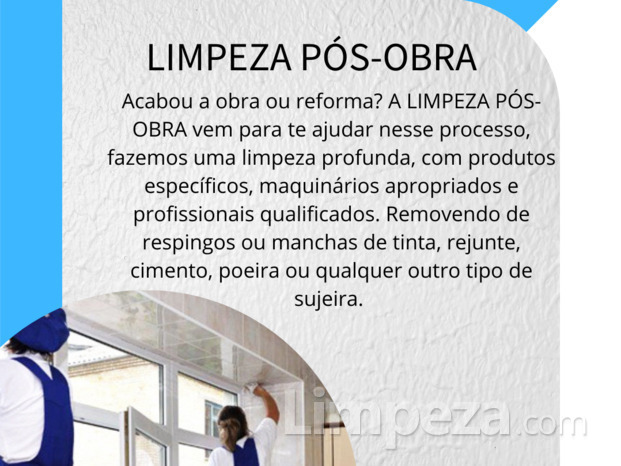 Limpeza Pós - Obra