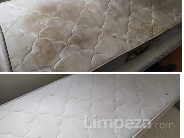 Limpeza e higienização de colchão