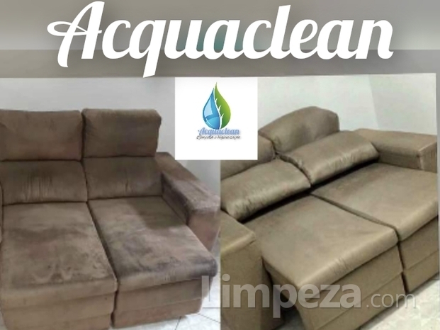 Acquaclean limpeza e impermeabilização de estofados