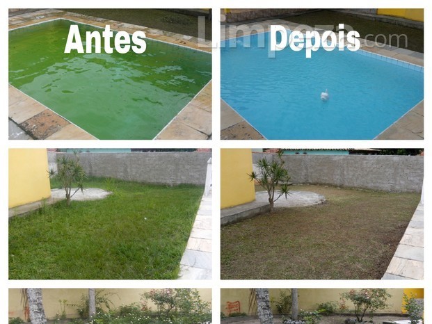 Jardinagem e piscina