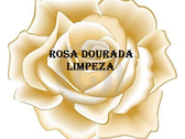 Logo Rosa Dourada Limpeza