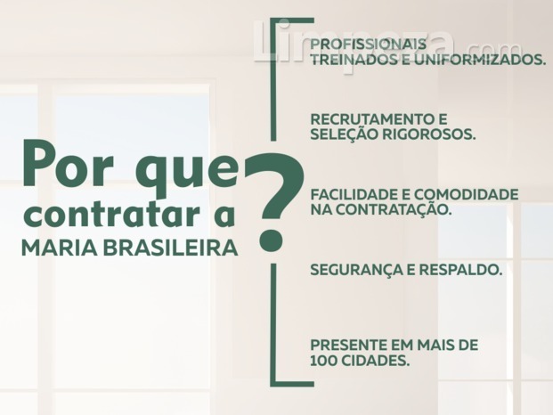 Por que contratar a Maria Brasileira Bauru?