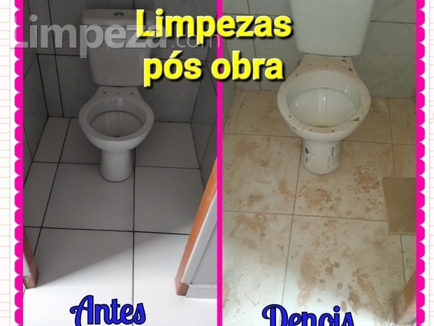 Limpezas pós-obras