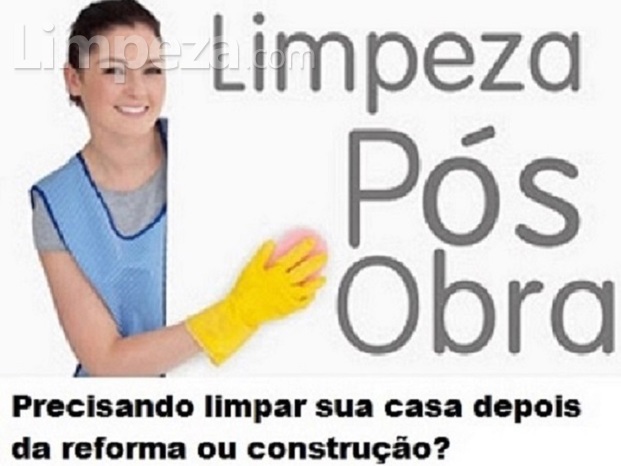 Limpeza pós-obra