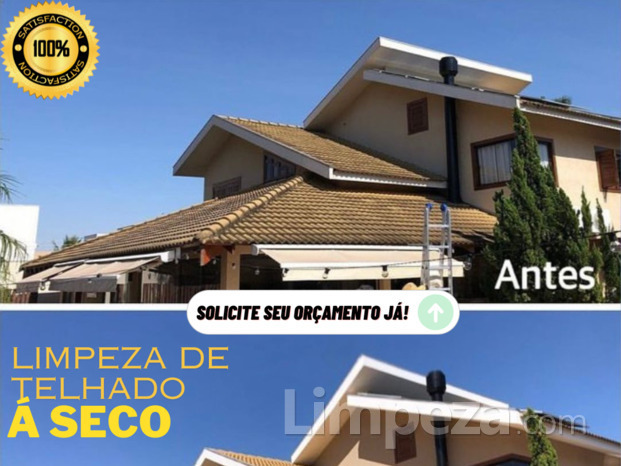 Limpeza de telhado